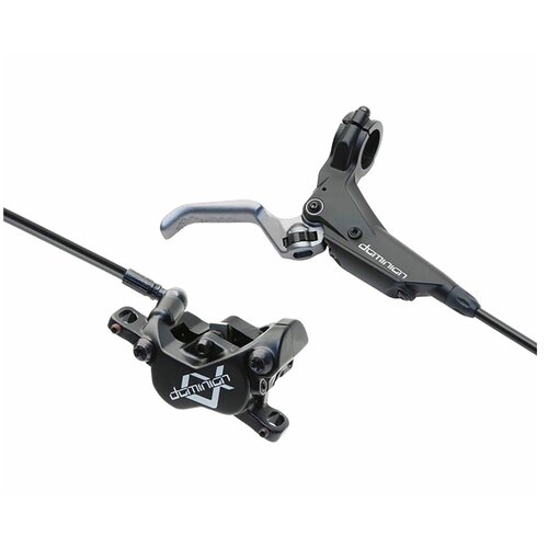 Hayes Brake Dominion A4 Disc Brake, Right/Rear, Black/Gray