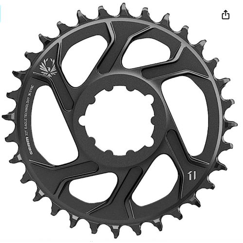 Sram Chain Ring X-SYNC 2 30T Direct Mount 3mm Offset Boost Eagle Cold Forged Lunar Grey (finish of GX Eagle C1 matches crank arms)