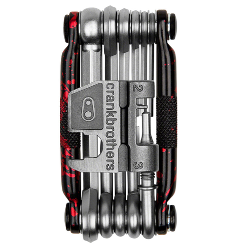 Crankbrothers Crank Brothers Multi 17 Multi Tool - Limited Edition, Splatter Paint Red