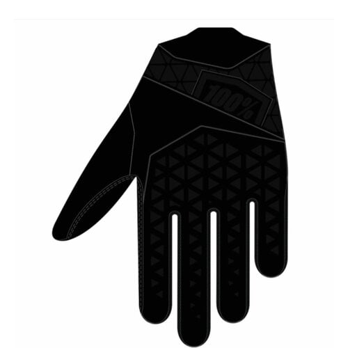 100 Percent GEOMATIC Gloves Black XL