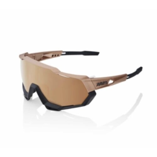 100 Percent SPEEDTRAP - Matte Copper Chromium/Black - HiPER Copper Mirror Lens