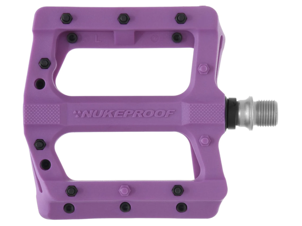 Nukeproof NEUTRON EVO (ELECTRON EVO) FLAT PEDALS Purple