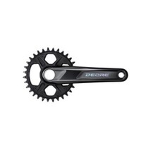 FRONT CHAINWHEEL, FC-M6120-1, DEORE, FOR REAR 12-SPEED, 2-PC