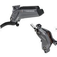 Disc Brake Code Bronze Stealth - Aluminum Lever, Stainless Hardware, Reach/Contact Adj ,SwingLink, Black Ano Rear 950mm Hose (includes MMX Clamp, Rotor/Bracket sold separately)C1