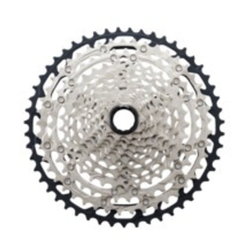 Shimano Shimano SLX CS-M7100 Cassette - 12-Speed, 10-51t, Silver/Black, Micro Spline Shimano Shimano SLX CS-M7100 Cassette - 12-Speed, 10-51t, Silver/Black, Micro Spline