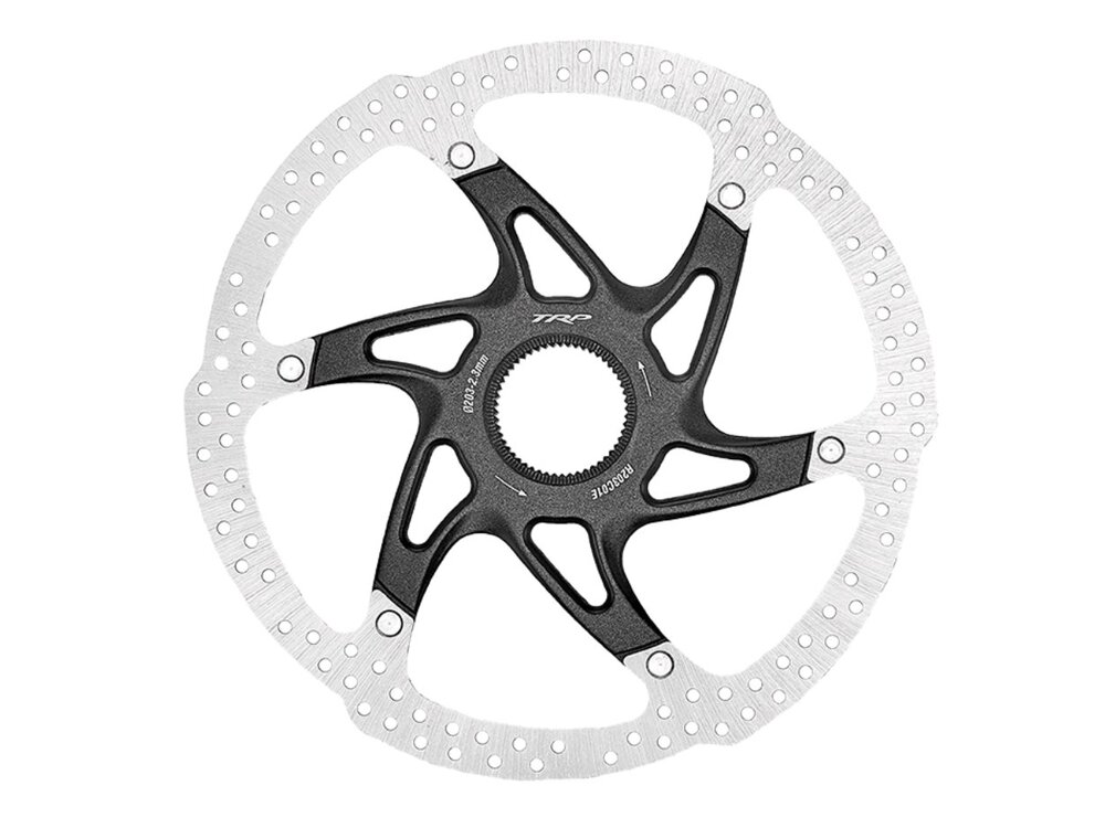TRP TRP R1C Disc Rotor - 180mm, Center Lock, 2.3mm Thick, Silver