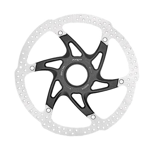 TRP TRP R1C Disc Rotor - 180mm, Center Lock, 2.3mm Thick, Silver TRP TRP R1C Disc Rotor - 180mm, Center Lock, 2.3mm Thick, Silver