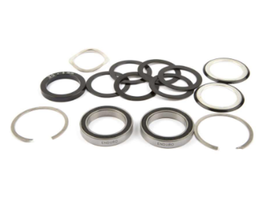 Enduro Enduro, Standard, Steel bearing kit, BB30, With seals and washers