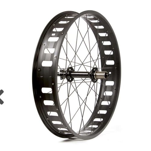 Wheel Shop Wheel Shop, Evo JP73 Black/ Novatec D202SB, Wheel, Rear, 26'' / 559, Holes: 32, 12mm TA, 197mm, Disc IS 6-bolt, Shimano HG