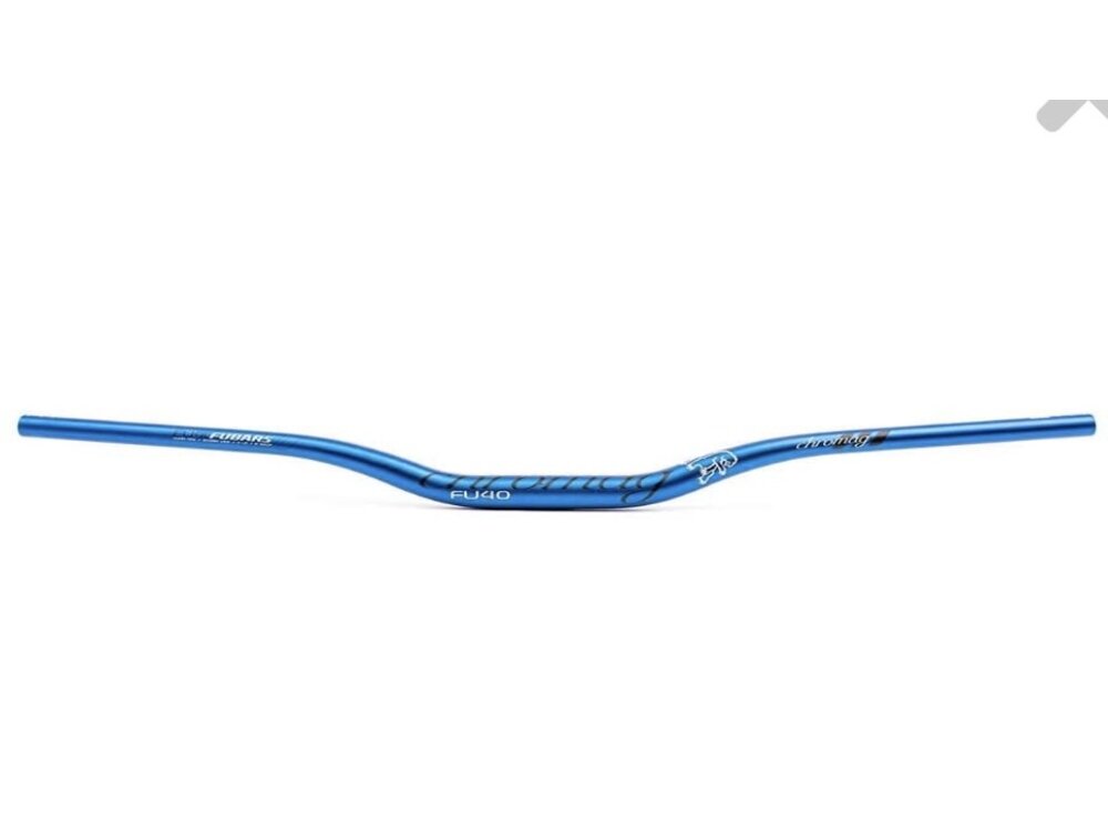 Chromag Fubars FU40, MTB Handlebar, Diameter: 31.8mm, 800mm, Rise: 40mm, Blue