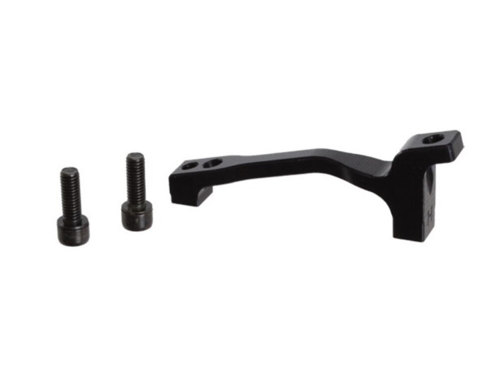 Hope Hope Mount H-Post Disc Brake Adaptor - Post Mount 160mm Caliper to 183mm Disc, Black