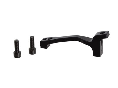 Hope Hope Mount H-Post Disc Brake Adaptor - Post Mount 160mm Caliper to 183mm Disc, Black