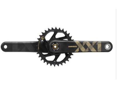 Sram SRAM Crank XX1 Eagle Boost 148 DUB 12s 170 w Direct Mount 34t X-SYNC 2 Chainring Gold (DUB Cups/Bearings Not Included)