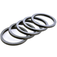 Carbon Headset Spacer, 1-1/8", 2.5mm 5/Count - Matte