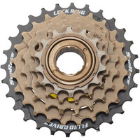 SunRace M2A 5-speed 14-28 Freewheel - Black/Brown