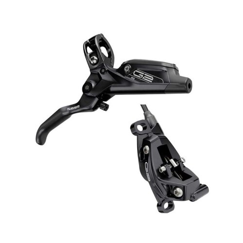 Sram SRAM G2 RSC Disc Brake and Lever - Front, Hydraulic, Post Mount, Diffusion Black, A2