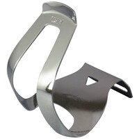 Half Clip Mini Steel Toe Clips, Chrome