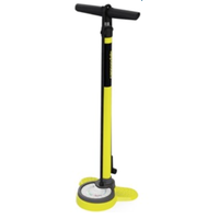 Essential Floor Pump - Yellow