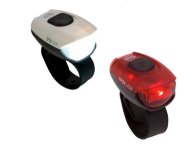 Planet Bike Planet Bike Spok 50 USB Combo Light Set