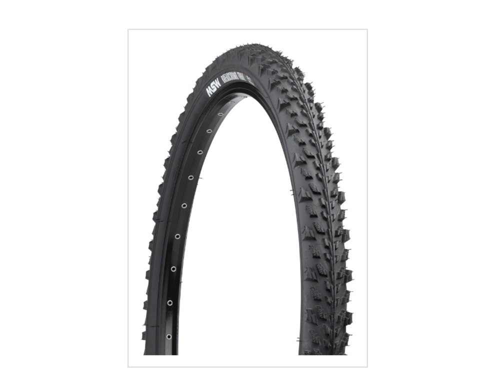 MSW MSW Breadcrumb Trail Tire - 26 x 2.1 Wirebead Black 33tpi