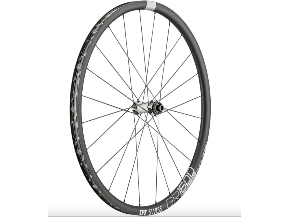 DT Swiss DT Swiss GR 1600 Front Wheel - 700, 12 x 100mm, Center-Lock, Black