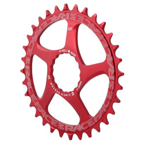 Race Face CHAINRING,CINCH,DM,32T,RED,10-12S