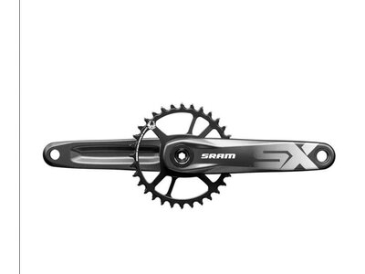 Sram TAKEOFF  SRAM, SX Eagle, Crankset, Speed: 12, Spindle: 28.99mm, BCD: Direct Mount, 32, DUB, 170mm, Black, MTB