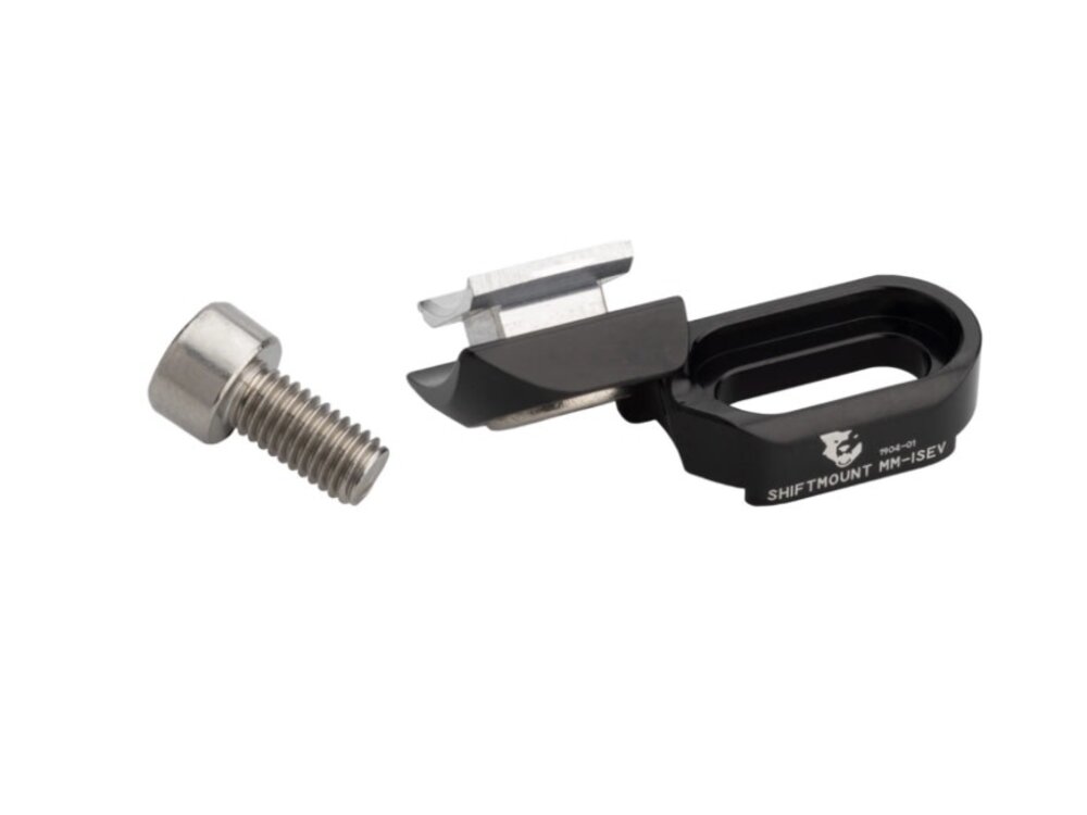 Wolf Tooth Components Shiftmount MM Shift To IS-EV Brake Adapter - Black