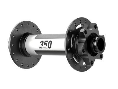 DT Swiss DT Swiss 350 Front Hub - 15 x 150mm, 6-Bolt, Black, 32H