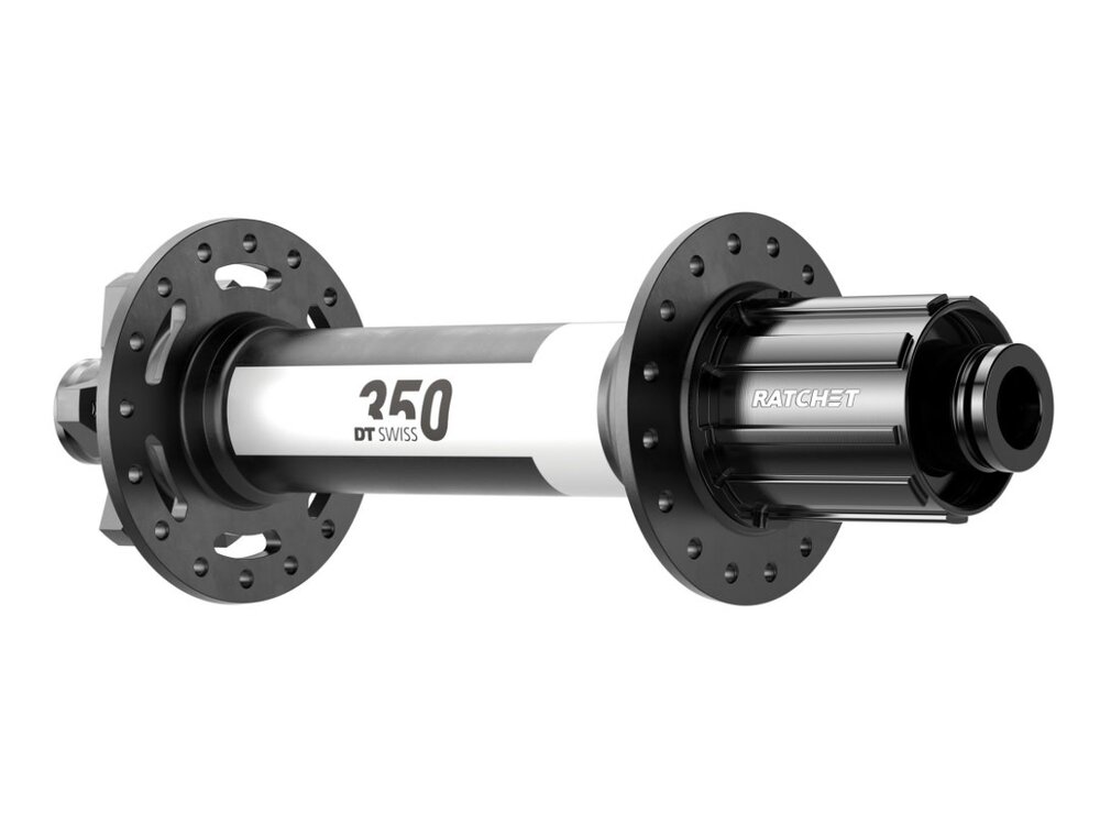 DT Swiss DT Swiss 350 Rear Hub - 12 x 197mm, 6-Bolt, HG11 MTN, Black, 32H, 36pt