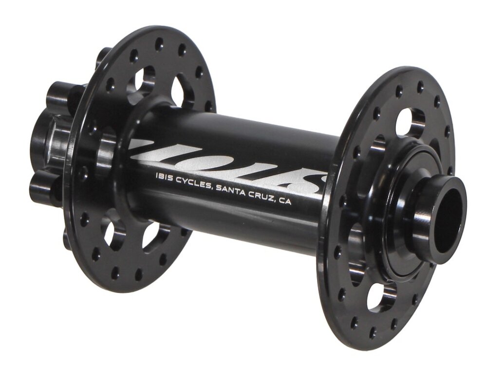 Ibis Logo Front Hub, 15x110 Boost, 32H, Black