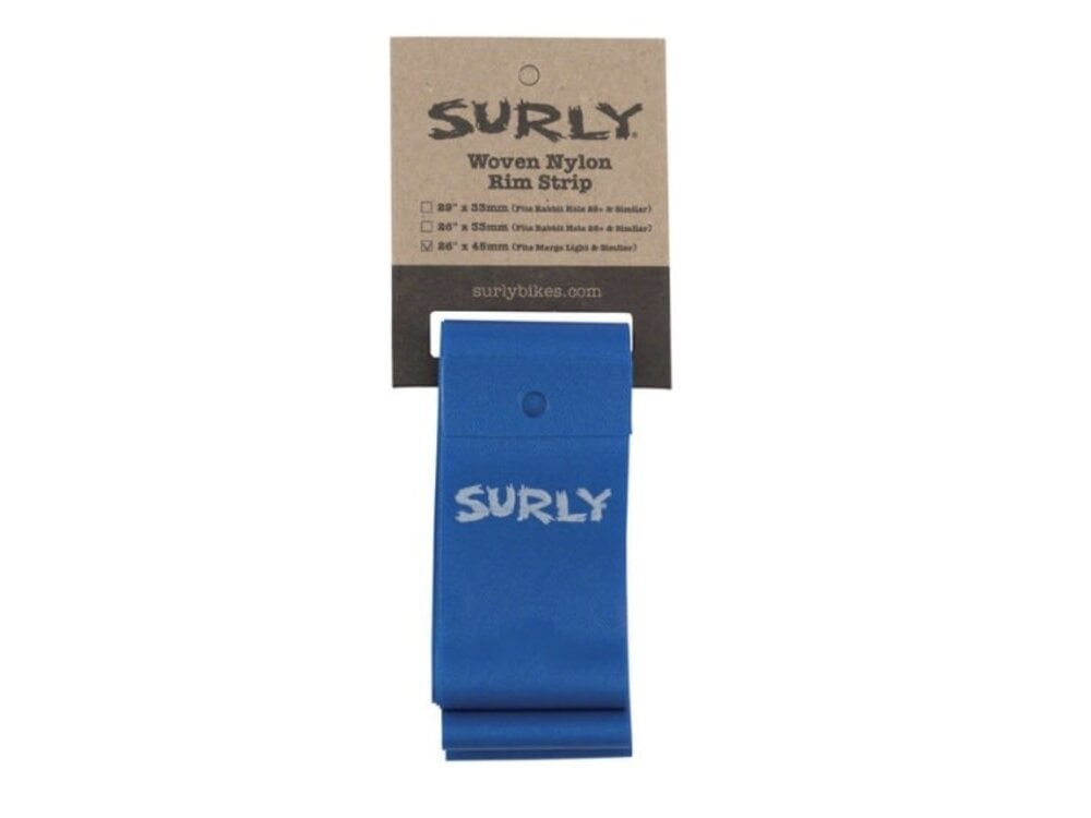 Surly Surly 45mm Nylon RimStripsMargeLt/RD,Blu