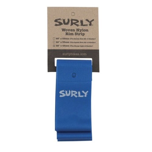 Surly Surly 45mm Nylon RimStripsMargeLt/RD,Blu