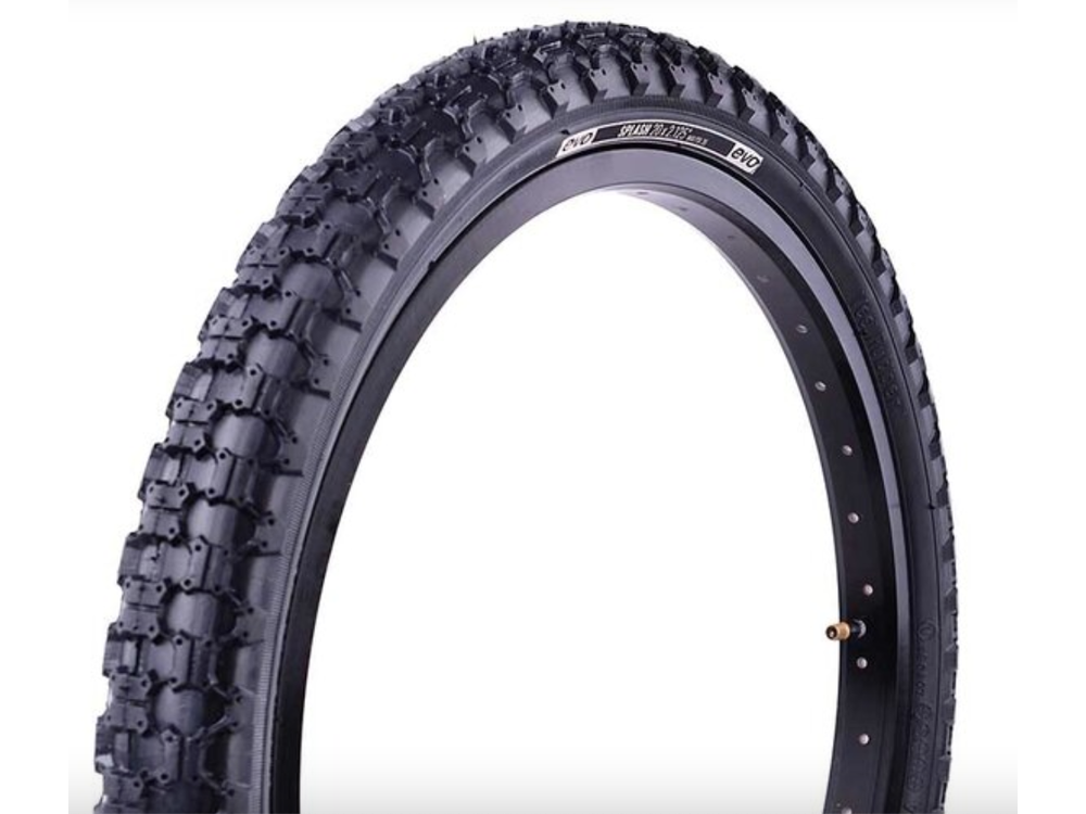 EVO Splash Kids Bike Tire 14''x1.75 Black