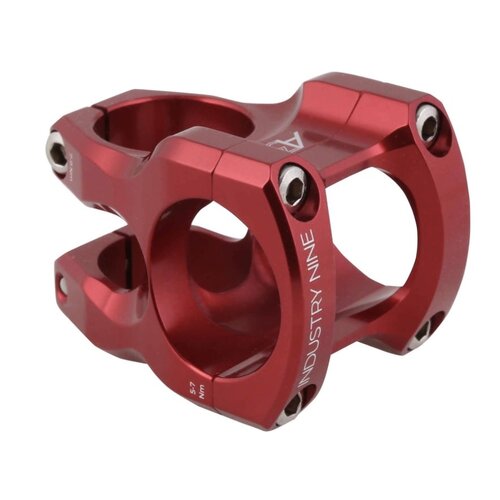 Industry Nine A318 Stem, (31.8) 40mm - Red