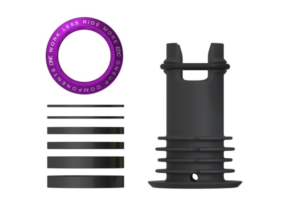 OneUp Components EDC Top Cap, Purple