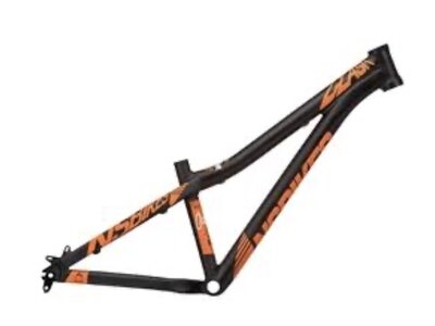 NS BIKES Clash-Jr 24"/26" Frame, 12.0", Flat Black NLS