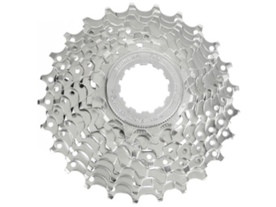 Shimano Shimano Alivio CS-HG400 Cassette - 9 Speed, 11-28t, Silver, Nickel Plated