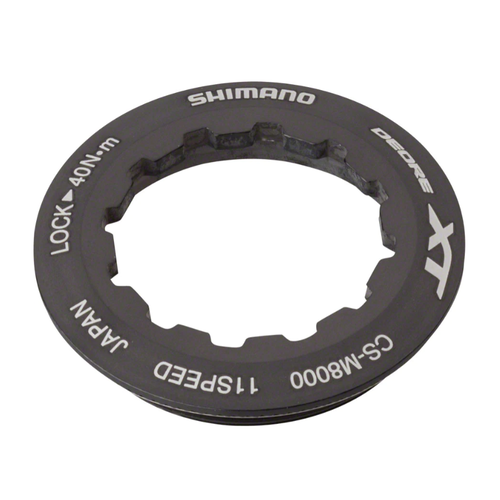 Shimano Shimano XT CS-M8000 11-Speed Cassette Lockring for 11t Cog Shimano Shimano XT CS-M8000 11-Speed Cassette Lockring for 11t Cog