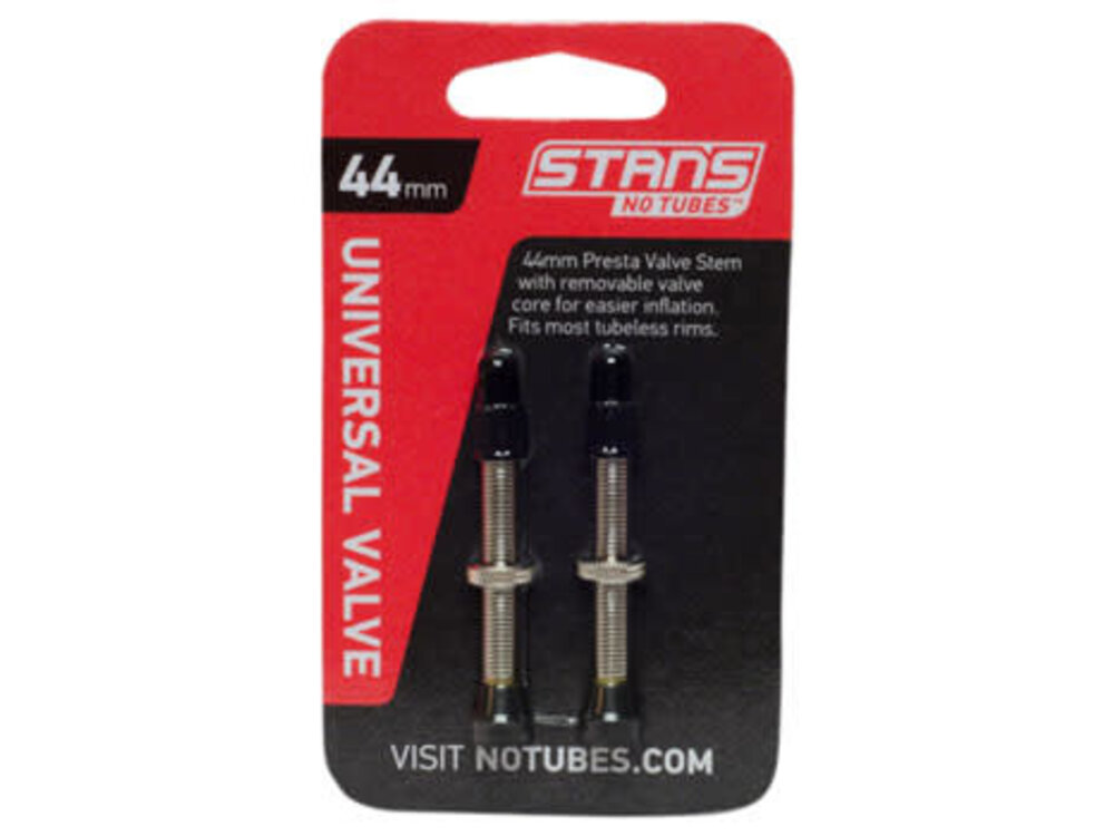 Stan's No Tubes Stan's NoTubes Brass Valve Stems - 44mm Single