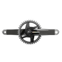 SRAM Force AXS Wide D2 - Unicorn Grey w/Laser Foil - Road Power Meter Spindle DUB 165 - 4330T (BB not included)