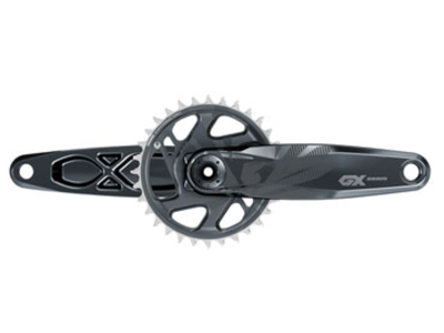 Sram SRAM GX Eagle Fat Bike Crankset - 170mm, 12-Speed, 30t, Direct Mount, DUB Spindle Interface, For 190mm Rear Spacing, Lunar