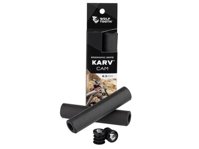 Wolf Tooth Components Wolf Tooth Karv Cam Grips 6.5mm Black