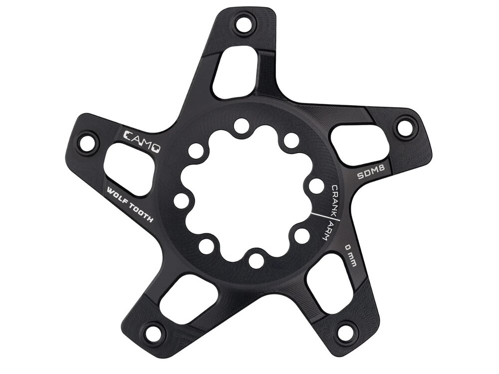 Wolf Tooth Wolf Tooth CAMO SRAM Direct Mount Reverse Dish Spider - P2 for 58mm Chainline/+4mm Offset