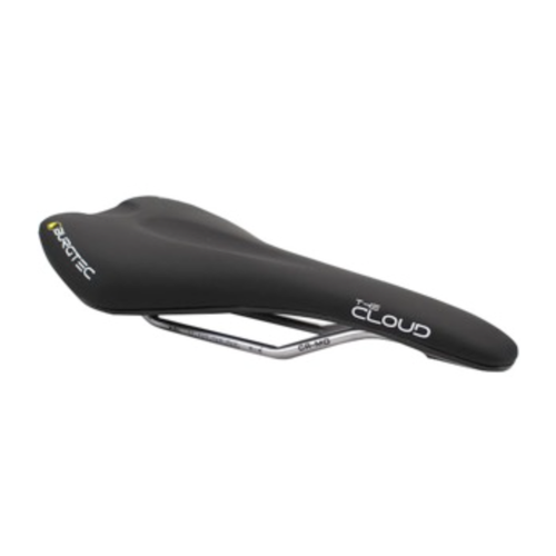 Burgtec The Cloud MK2 Saddle, Cromo Rail/Plastic Base - Black