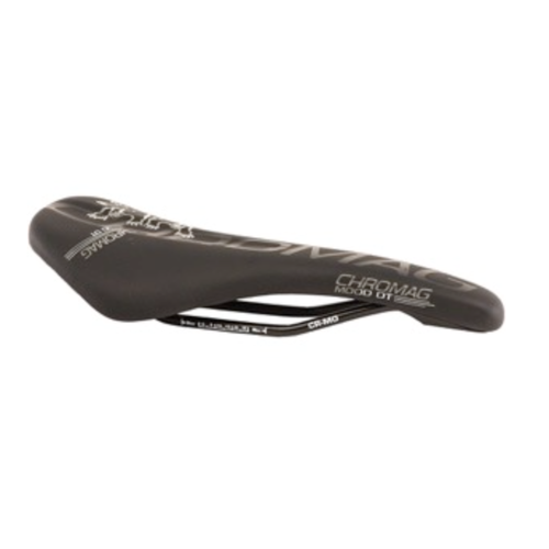 Chromag Mood DT Saddle, CrMo Rails - Black/Gray