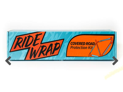 Ridewrap RideWrap, Covered Road & Gravel, Protective Wrap Kit, Gloss Clear