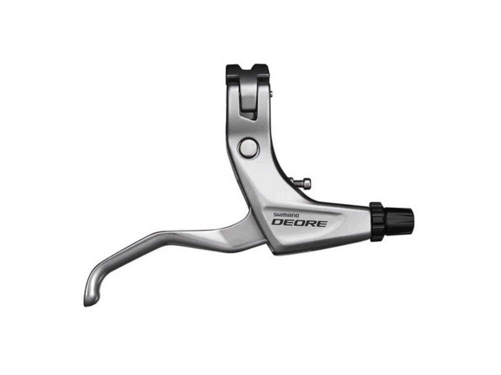 Shimano BRAKE LEVER, BL-T611, DEORE RIGHT,CABLE TYPE,3-FINGER,BLK