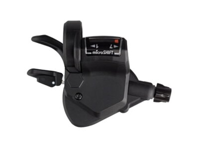 microSHIFT microSHIFT Mezzo Right Thumb-Tap Shifter, 7-Speed, Optical Gear Indicator, Shimano Compatible