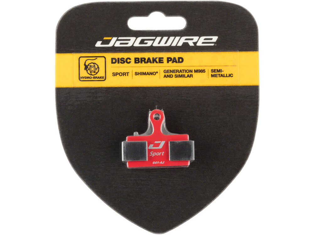Jagwire Jagwire Sport Semi-Metallic Disc Brake Pad - Shimano S700, M615, M6000, M785, M8000, M666, M675, M7000, M9000, M9020, M985, M987